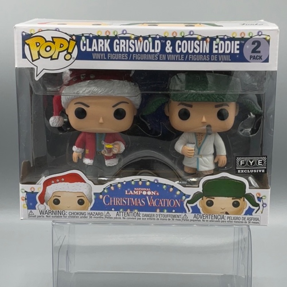 National Lampoon’s Christmas Vacation Clark and Cousin Eddie Exclusive Funko Pop